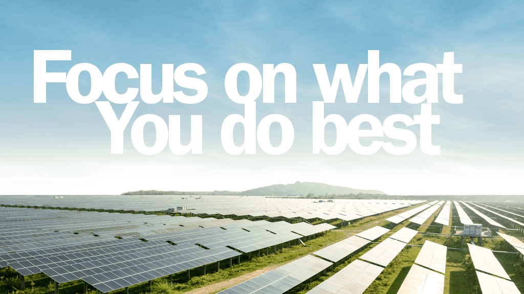 Centrados en la energía solar