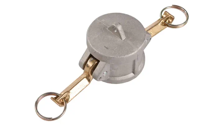 Blind coupling used as a positioning accessory for a catch bag in rescue operations