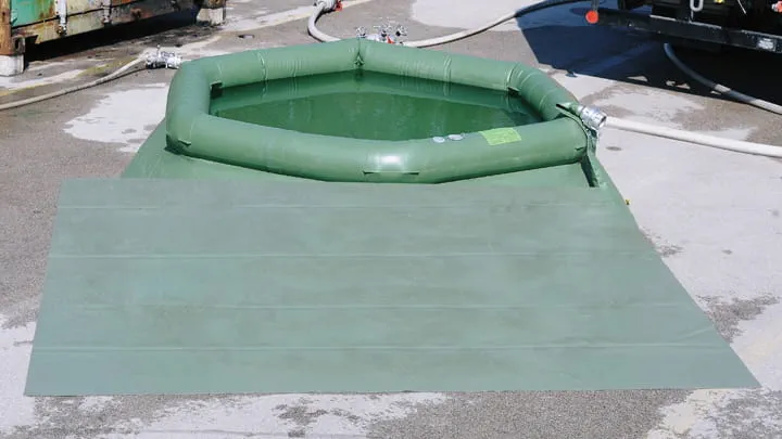 Mobile decanting units Material