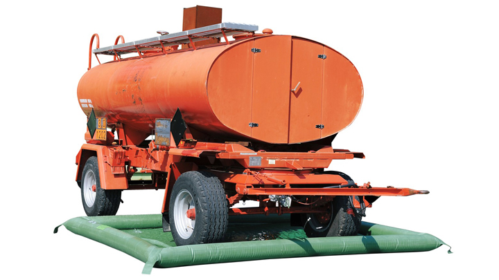 Water tank mobile decanting unit