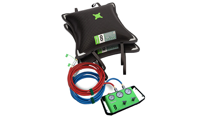 Flat bags conventional bags stack 2 bags