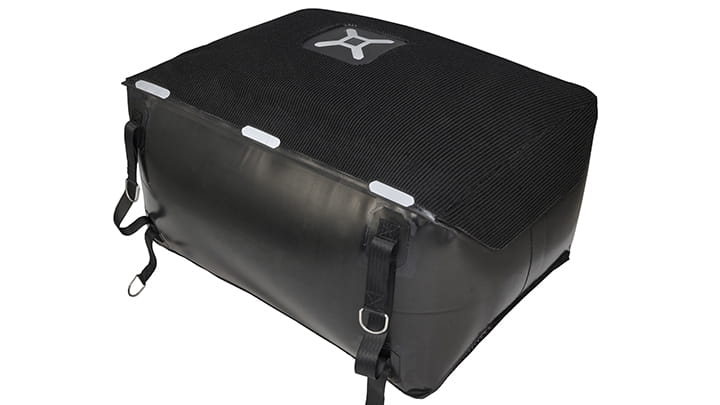Lyra lifting bag with straps and a side valve 