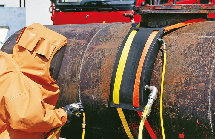 Drainage sealing bag