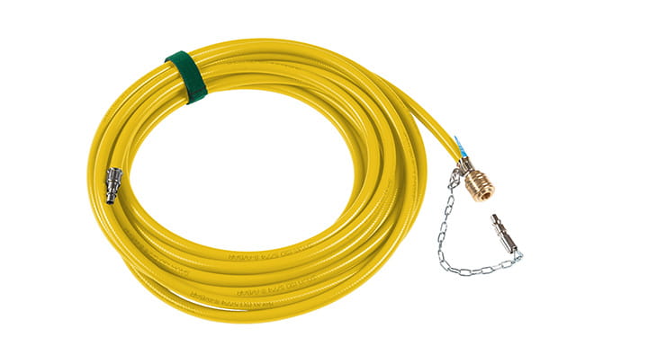 Inflation hose yellow