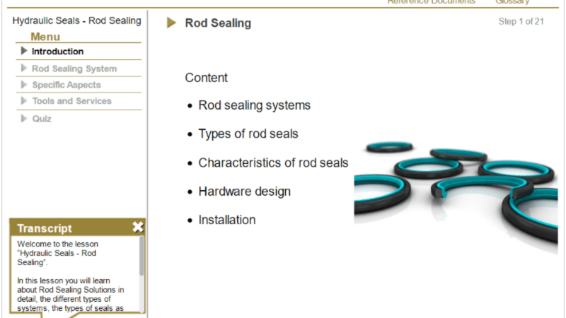 Hydraulic Seals Rod Sealing