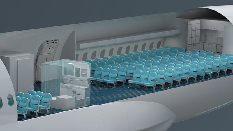 Interior Systems of the Aircraft | Trelleborg Sealing Solutions