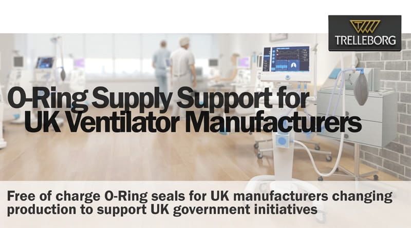 英國各家製造商聯手打造醫療呼吸器