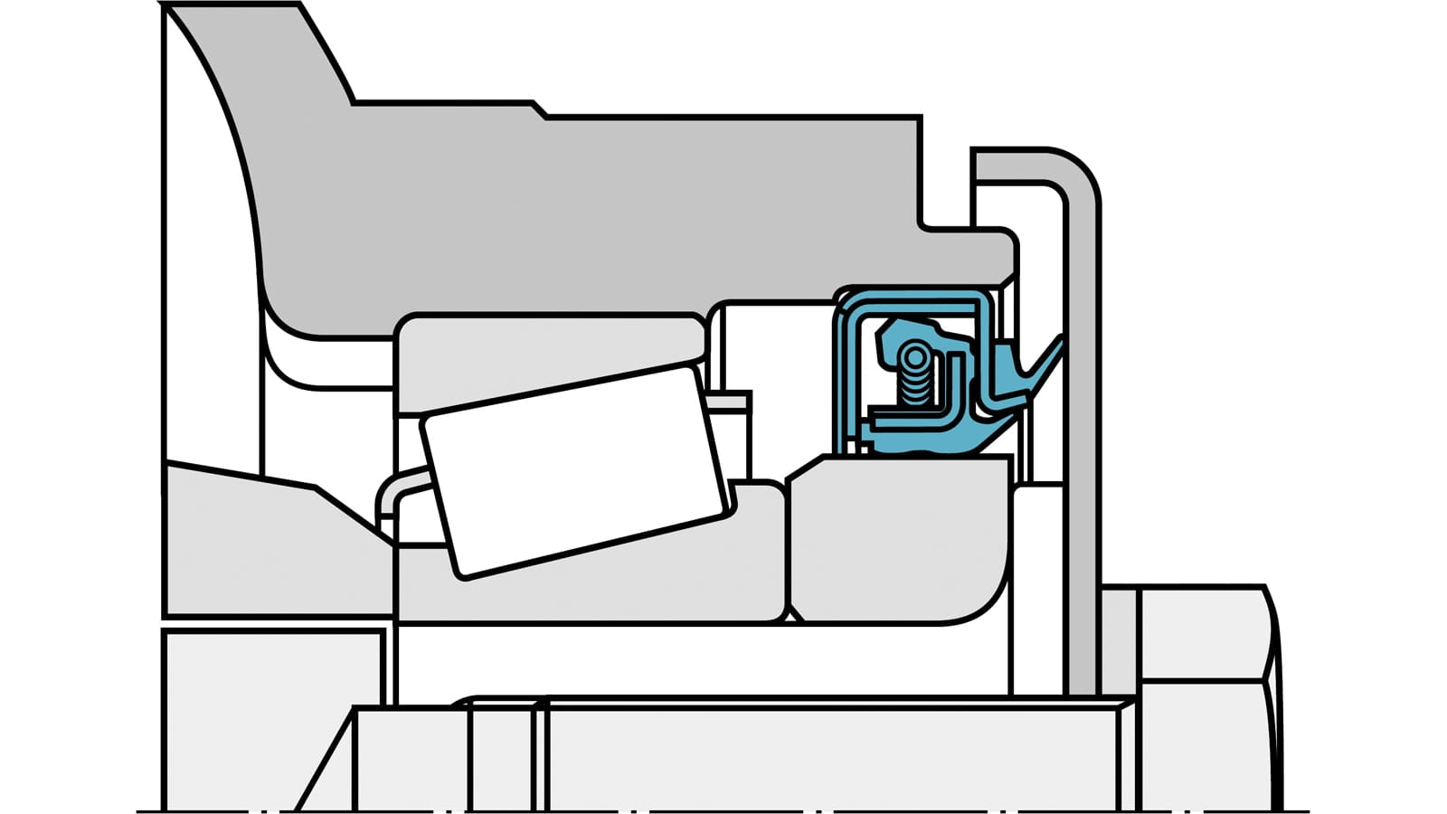 STEFA® System 500 / 3000 / 5000 Cassette Seal CSL 1500 | Trelleborg