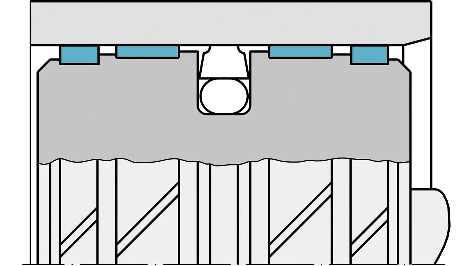 Turcite® Slydring® Hydraulic Wear Rings