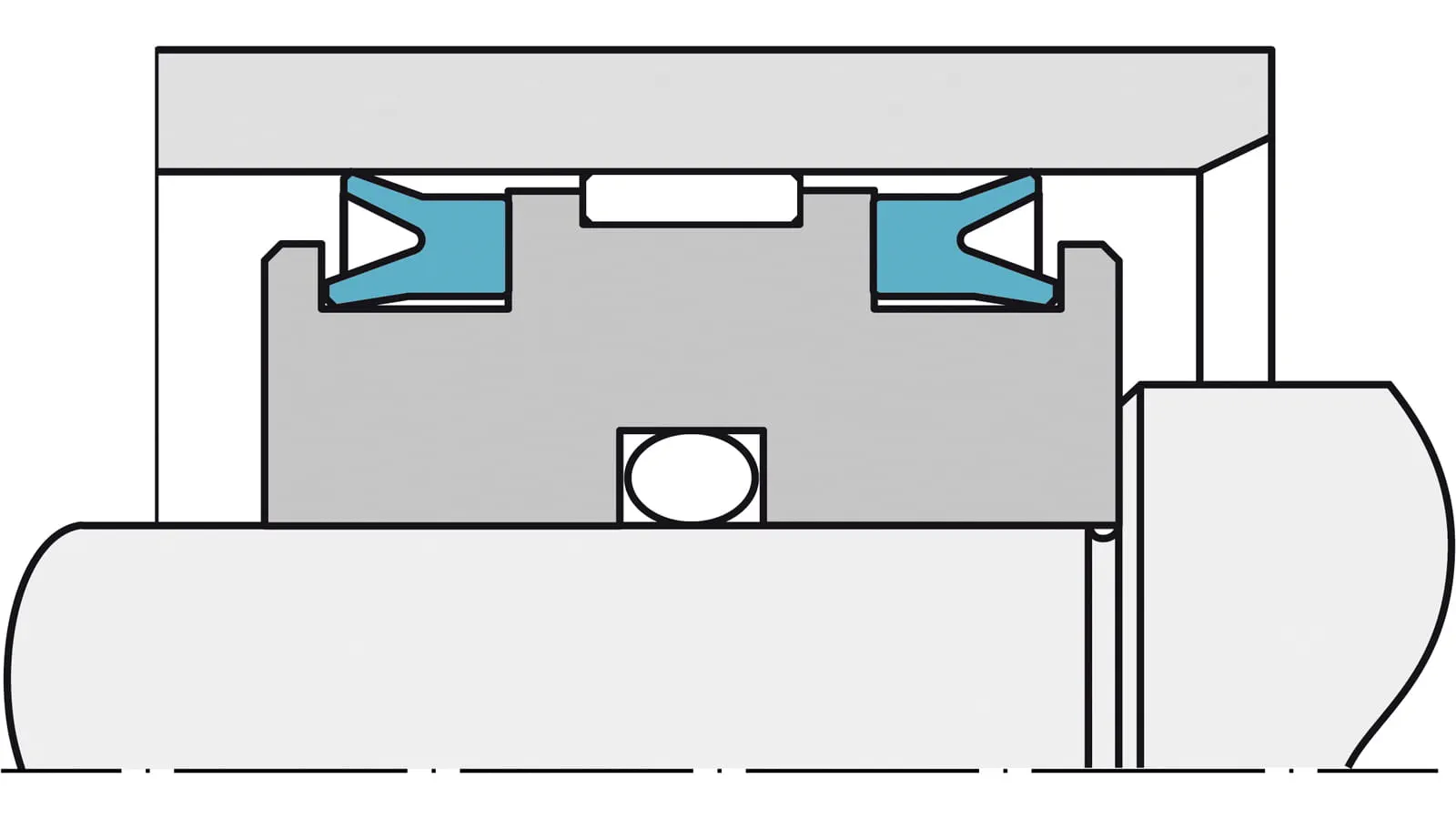 Zurcon® U-Cup | Hydraulic Piston Seals | Trelleborg