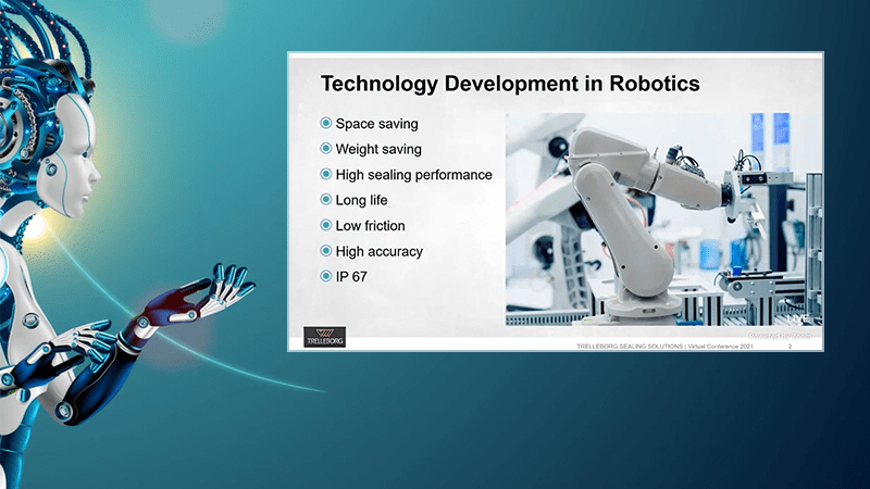 sealing innovations for state of the art robotic equipment