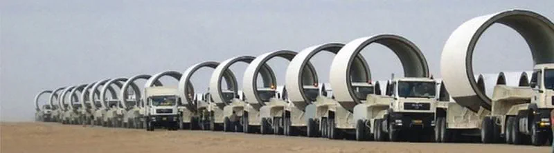 Trelleborg - Case Study -Transporting water from the desert to the cities
