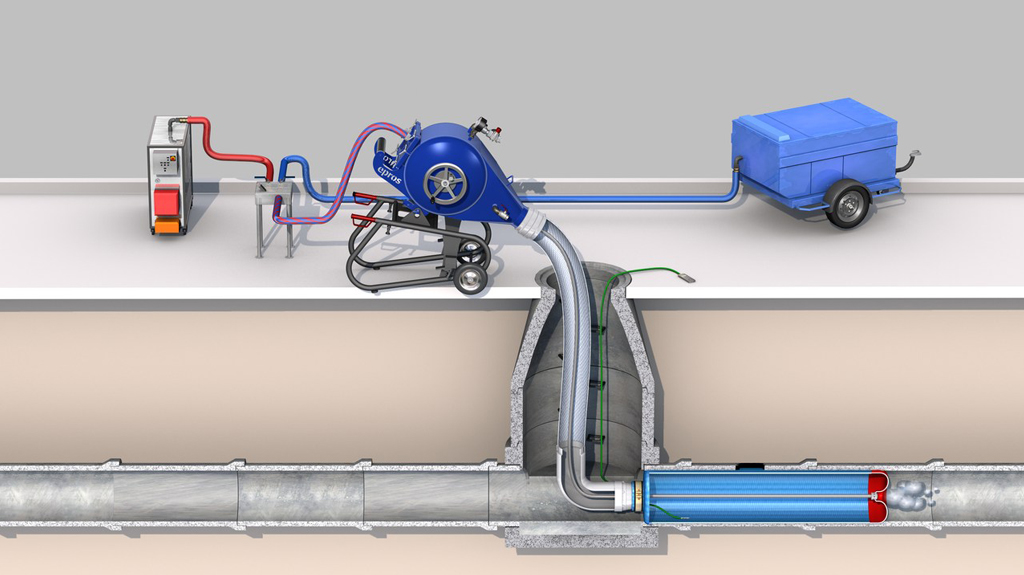 CIPP Liner rehab result