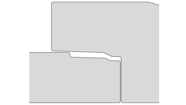 Trelleborg 101 G-Ring section view