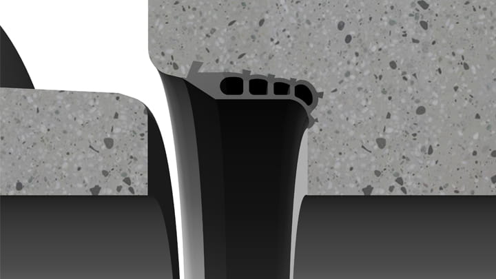 Trelleborg 165 3D section view - installation instruction step 1