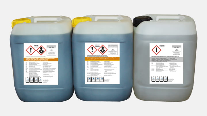 Bidones resina de silicato tipo W - invierno