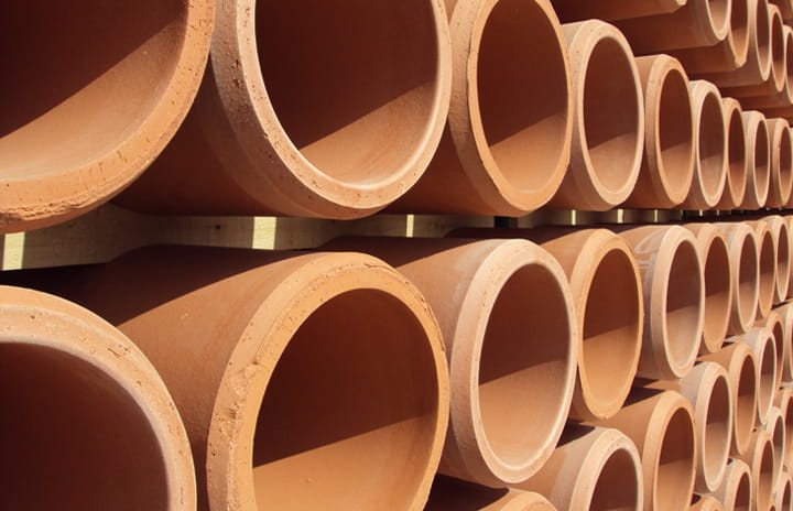 Clay pipes - Trelleborg