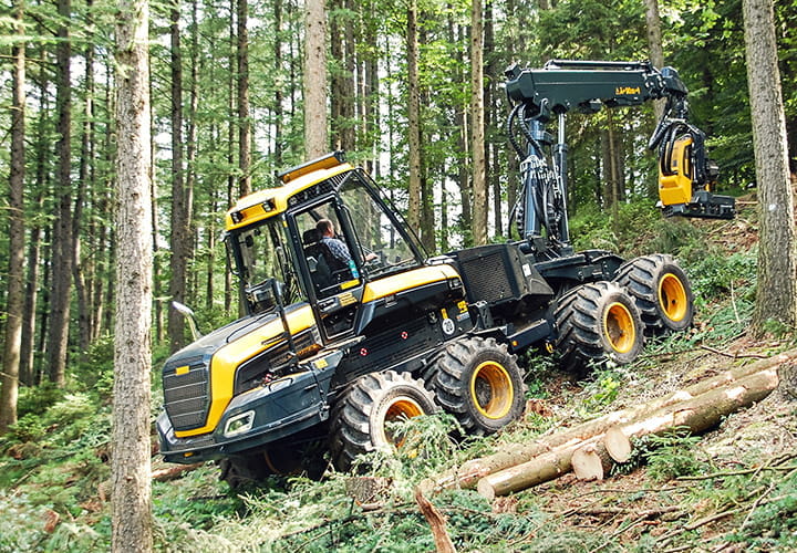 Trelleborg forestry machinery tyres