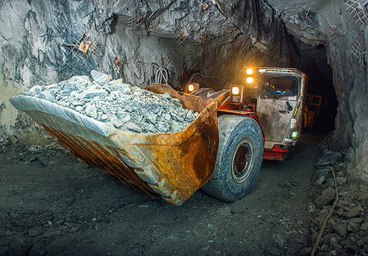 Trelleborg tires for underground mining