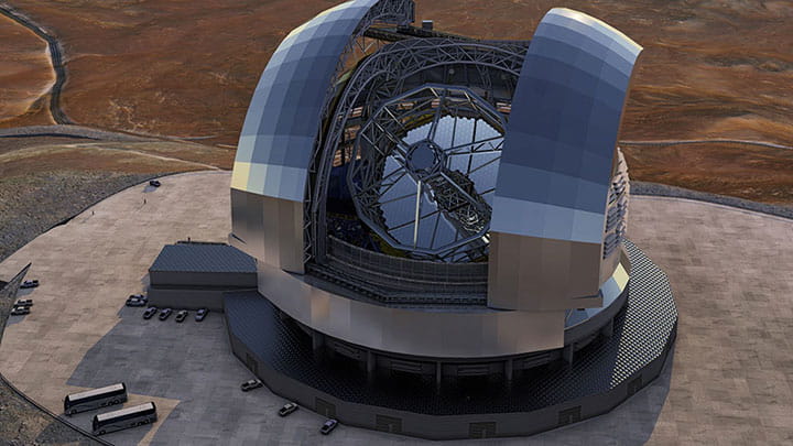 largest optical telescope